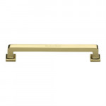 M Marcus Heritage Brass Square Vintage Design Cabinet Pull 203mm Centre to Centre